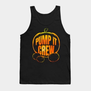 Pumpkin Pump It Crew Halloween Tank Top